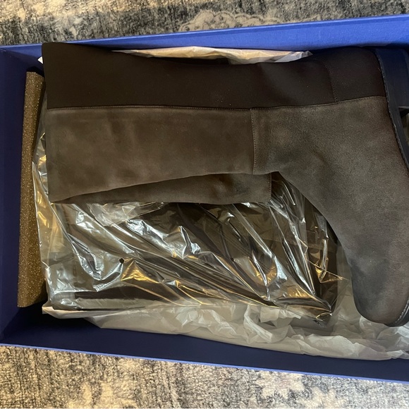 Stuart Weisman Eloise 30 Black and Gray Boot | 8.5 - Picture 4 of 11